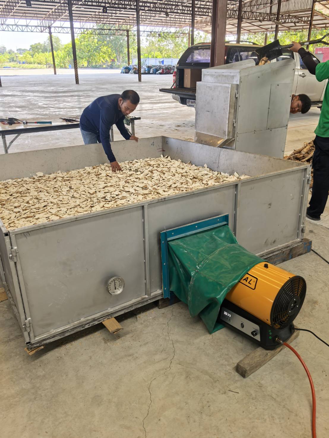 หัวพ่นลมร้อนระบบแก๊ส